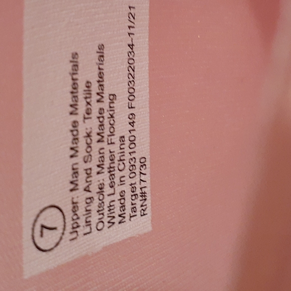 PINK RAIN BOOTS Cat & Jack Target SIZE 7 NWT - Picture 6 of 6